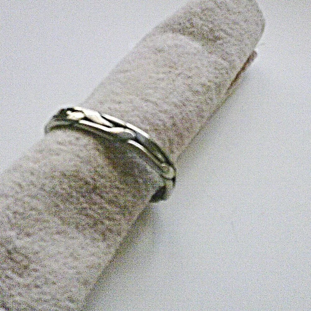 Set of 6 Silver Bracelets for Larger Wrist